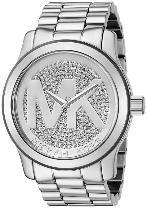 michael kors uhr mk5544|Michael Kors Runway MK5544 Women's Silver Watch .